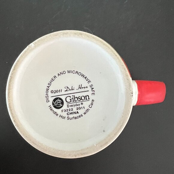 GIBSON Whimsical Cat Lover Ceramic Mug ~ Artwork by Debi Hron ~ Kittens ~ Cats - Picture 12 of 14